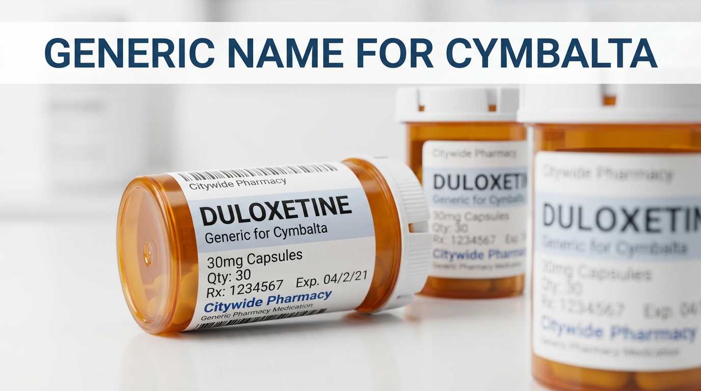 Generic Name for Cymbalta: