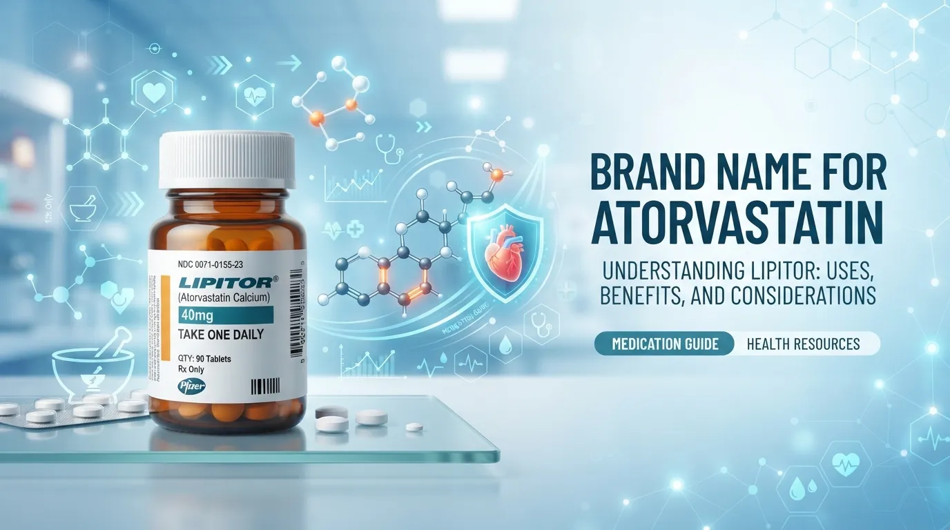 Brand Name for Atorvastatin