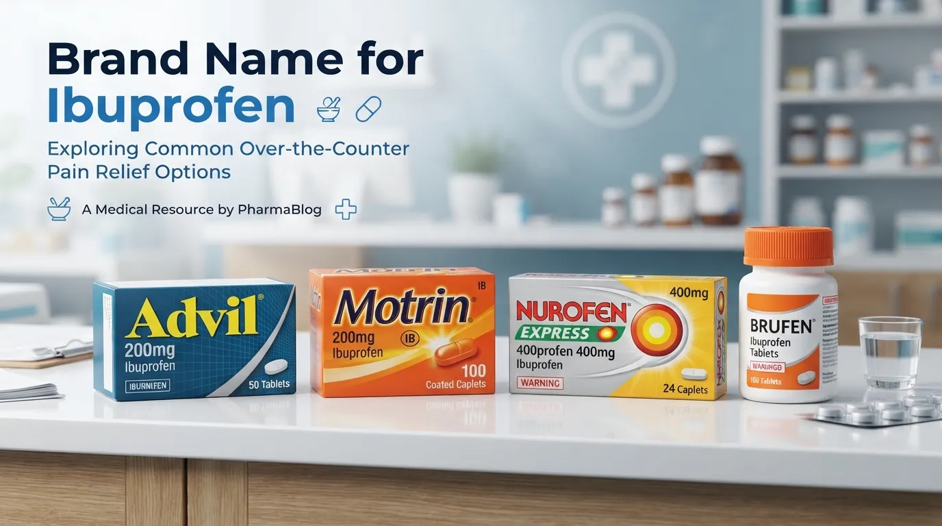Brand Name for Ibuprofen