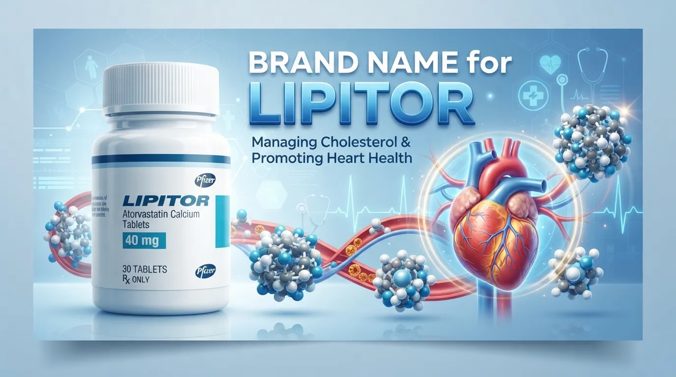 Brand Name for Lipitor