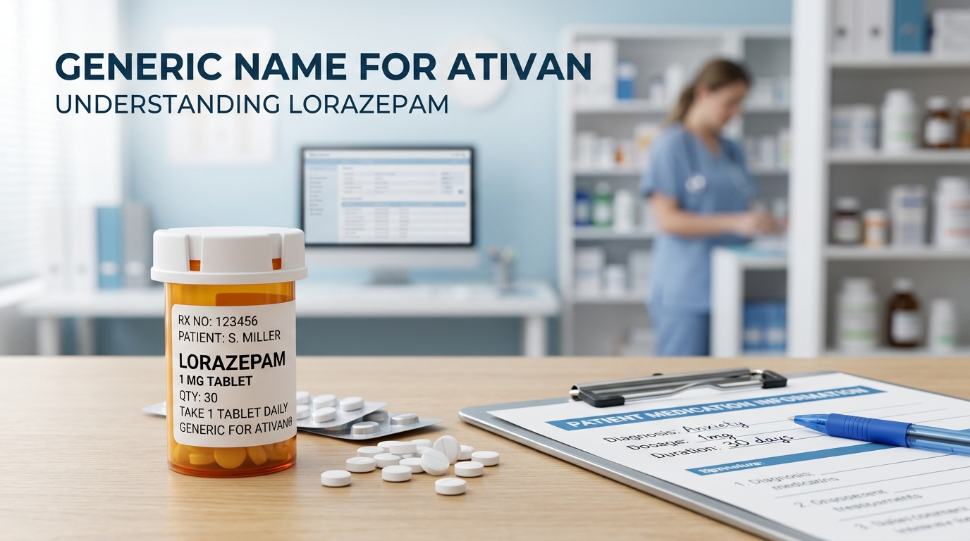 Generic Name for Ativan