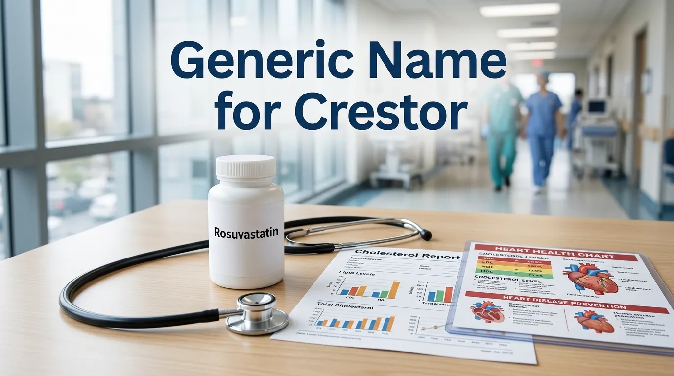 Generic Name for Crestor
