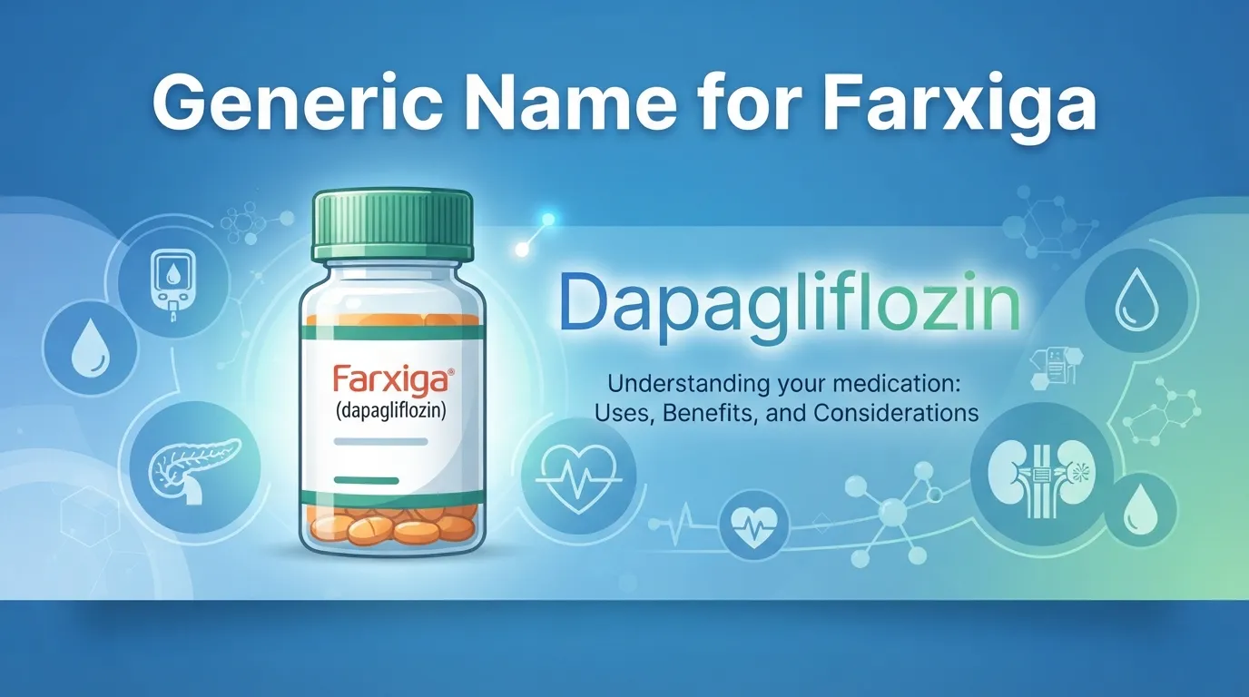 Generic Name for Farxiga