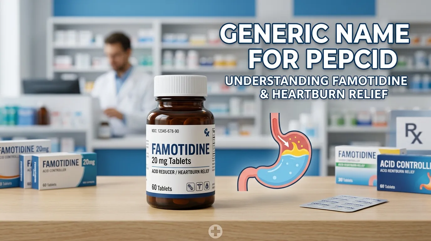 Generic Name For Pepcid