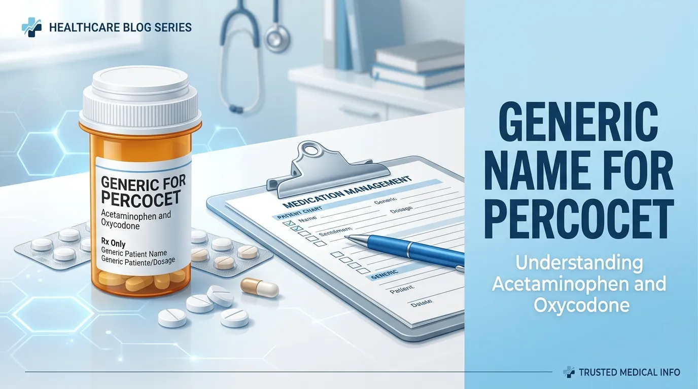 Generic Name for Percocet