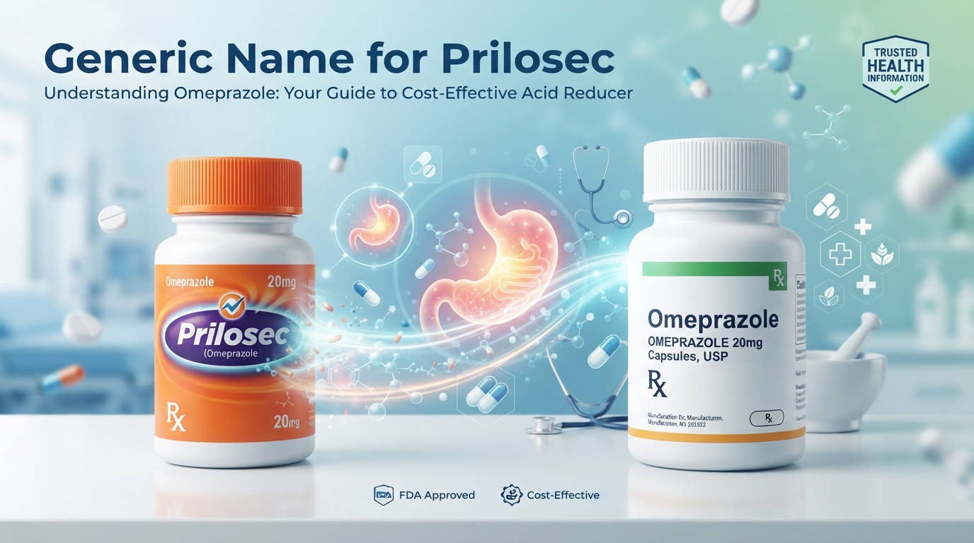 Generic Name For Prilosec