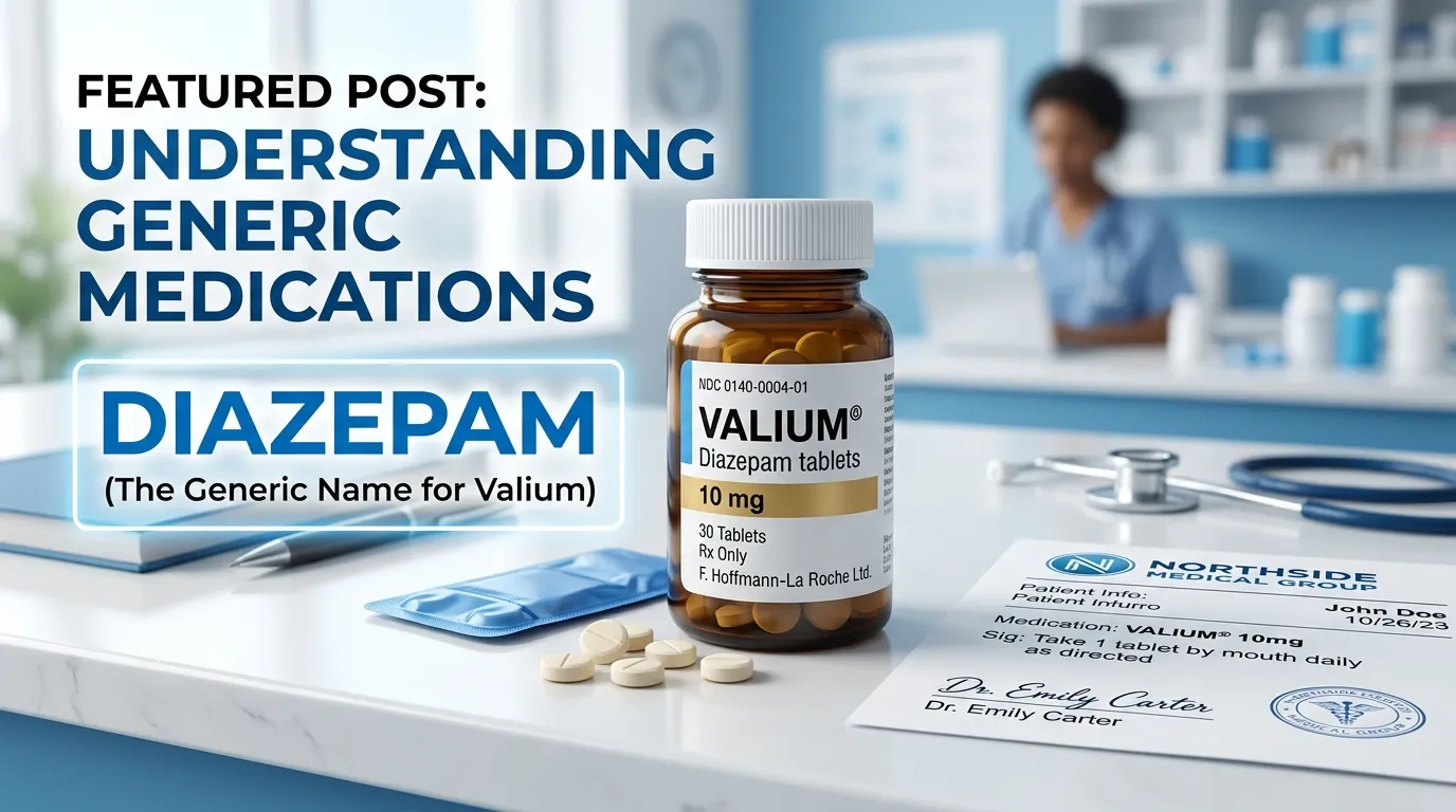 Generic Name for Valium