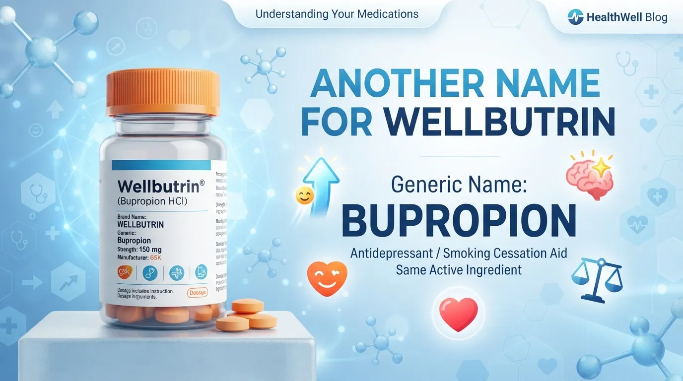 Another Name for Wellbutrin